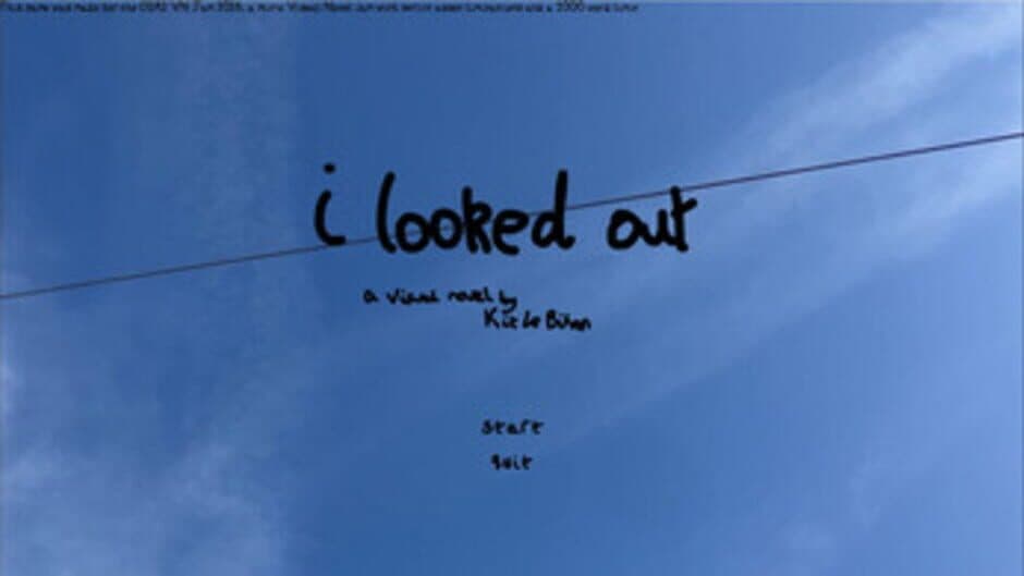 I Looked Out screenshot