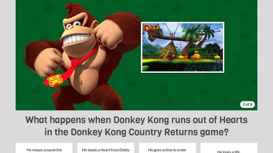 Nintendo Hearts Fun Trivia Quiz screenshot