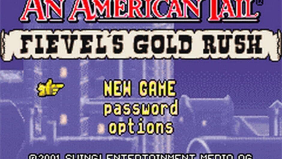 An American Tail: Fievel's Gold Rush screenshot