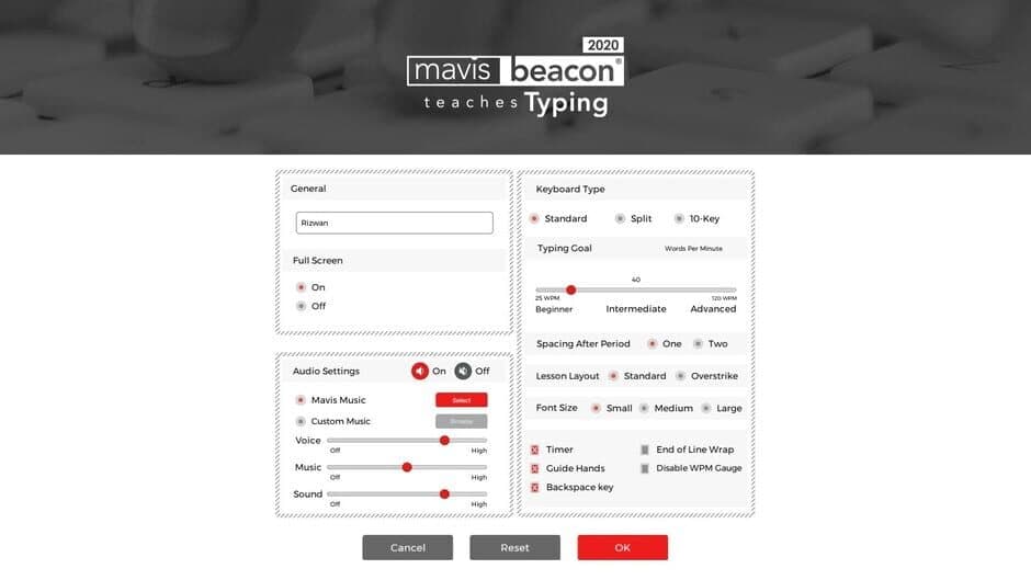Mavis Beacon Teaches Typing 2020 screenshot