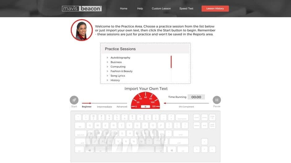 Mavis Beacon Teaches Typing 2020 screenshot