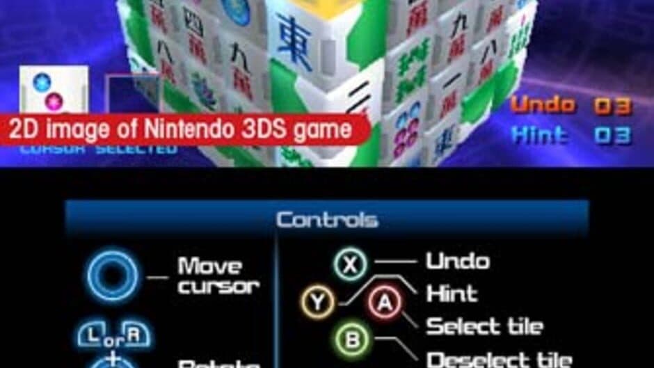 Mahjong Cub3d screenshot
