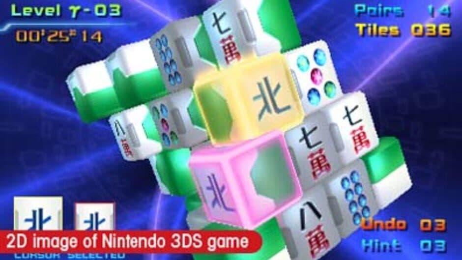 Mahjong Cub3d screenshot