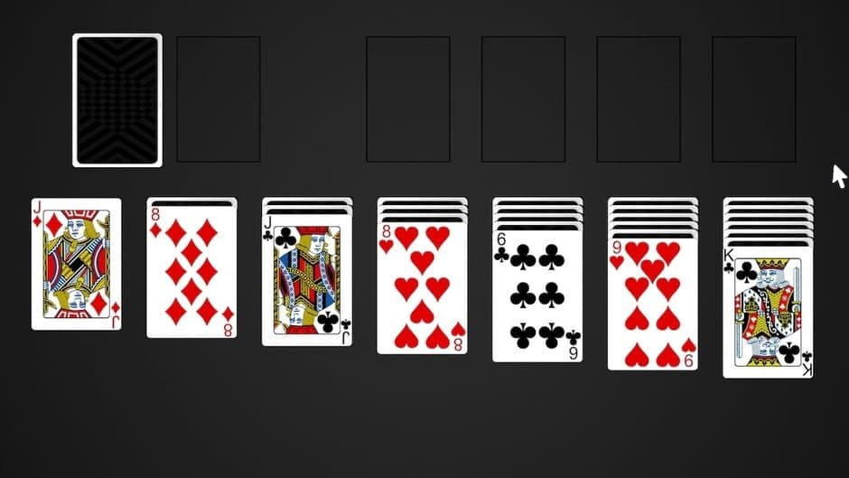 Solitaire screenshot