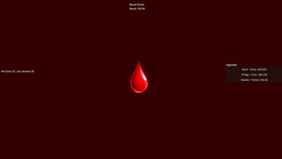 Blood Clicker screenshot