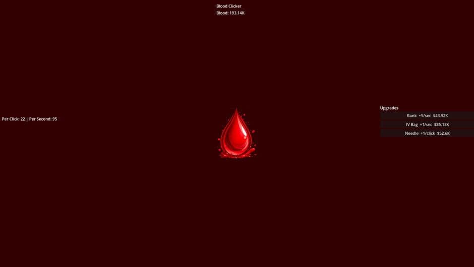 Blood Clicker screenshot