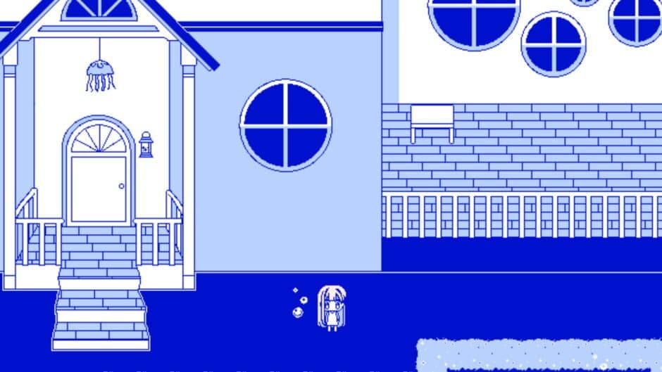 Drowning in a Sea of Blue screenshot