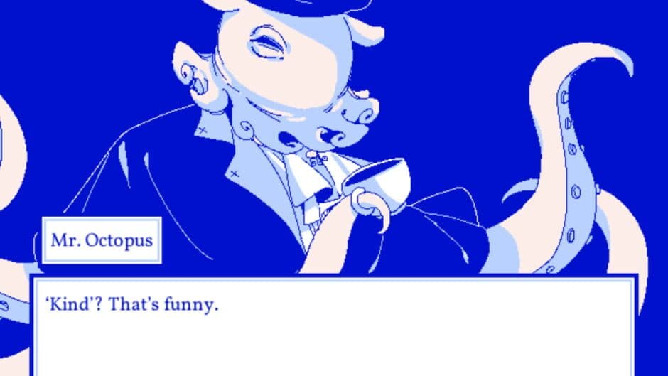 Drowning in a Sea of Blue screenshot