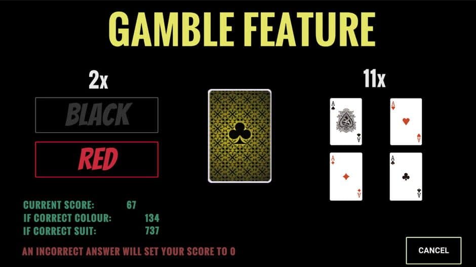 BlackJack Math Trainer screenshot
