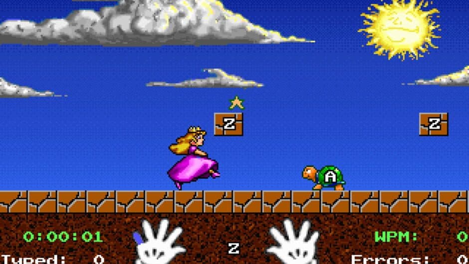 Mario Teaches Typing screenshot