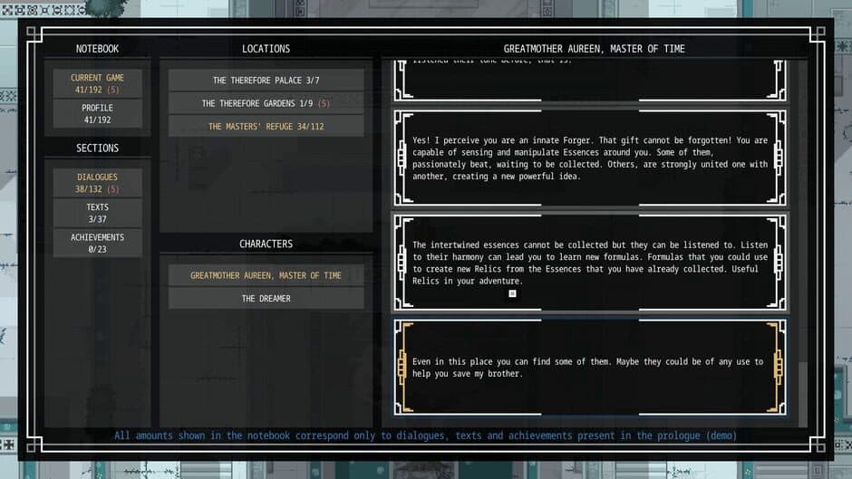 Therefore screenshot