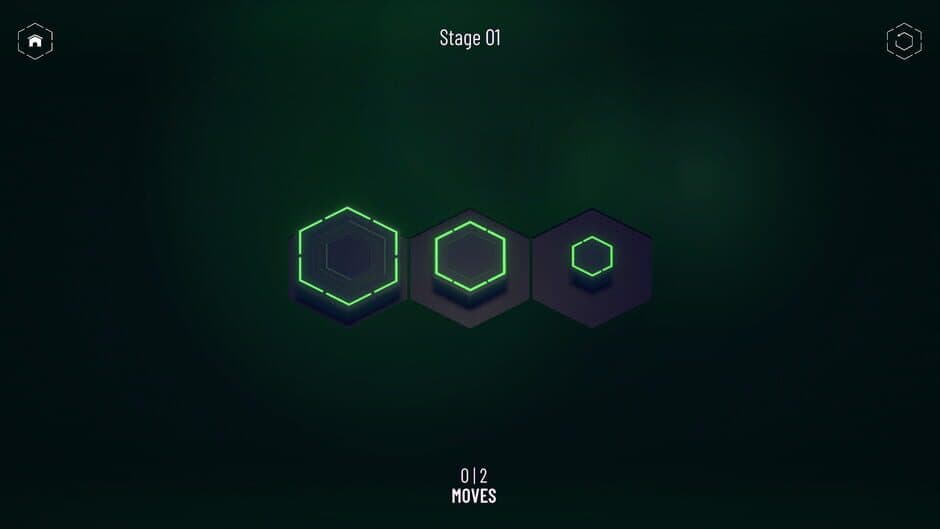 Hanoi Puzzles: Solid Match screenshot