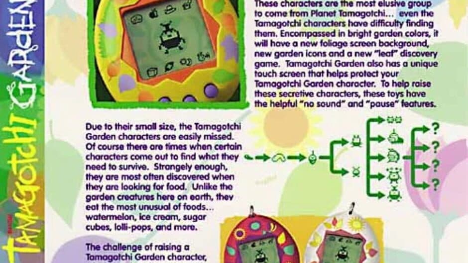 Tamagotchi Garden screenshot