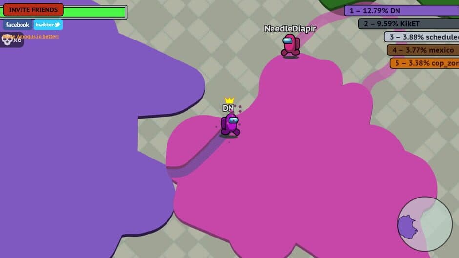 Amogus.io screenshot