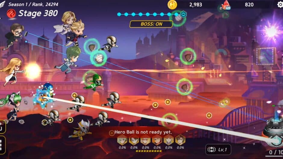 Crypto Ball Z screenshot