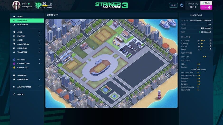 Striker Manager 3 screenshot