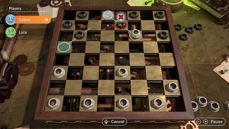3in1 Game Collection: Backgammon + Checkers + Mills screenshot