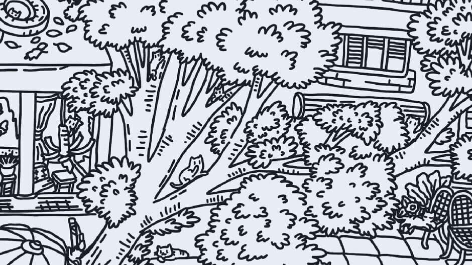 Hidden Cats In Fallen Leaves Town screenshot