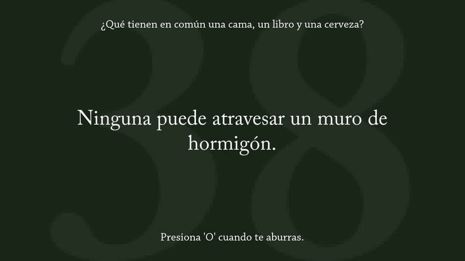 256 cosas en común entre una cama, un libro y una cerveza screenshot