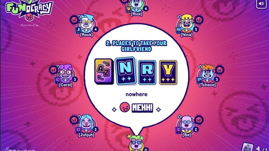 Funocracy screenshot