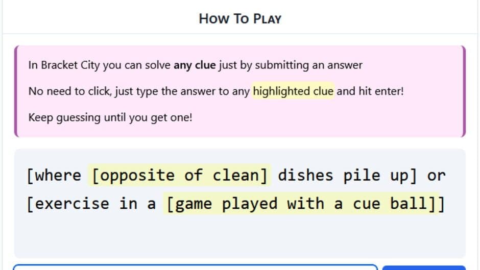 Bracket City screenshot