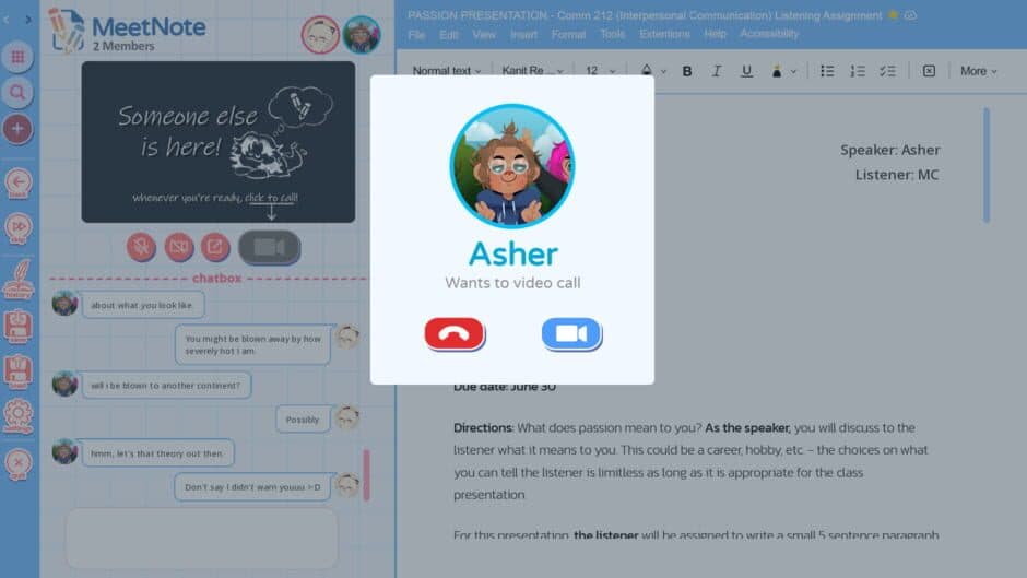 Assignment Due: Project Blue screenshot