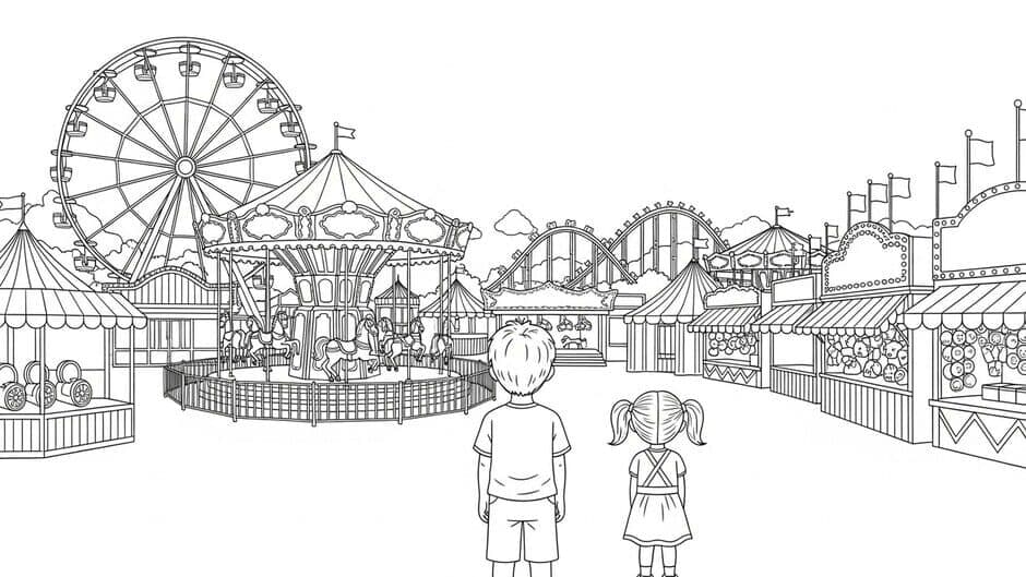 100 Cats Lost in Funfair Frenzy screenshot