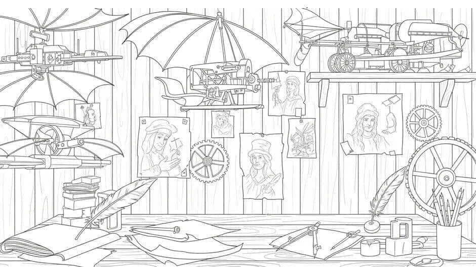 100 Cats Lost in Da Vinci’s Workshop screenshot