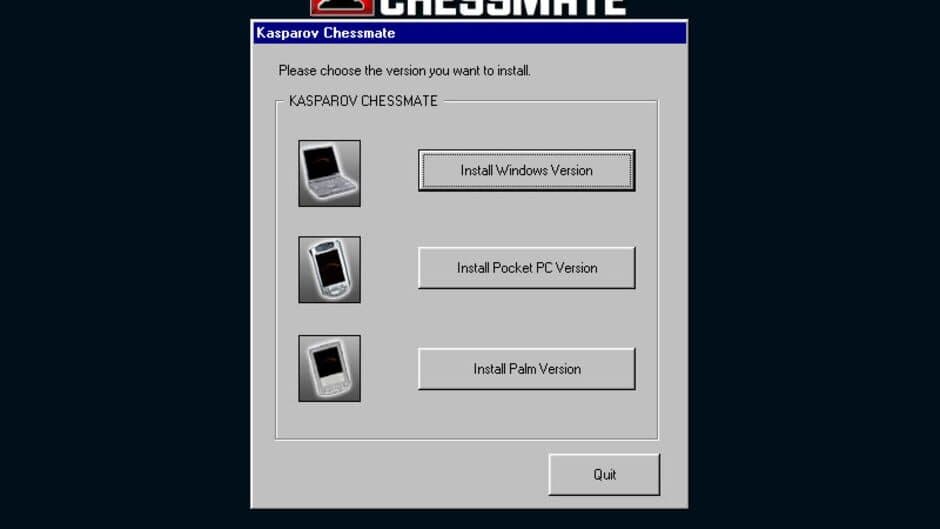 Kasparov Chessmate screenshot